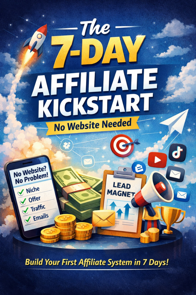 the 7 day affiliate kickstart